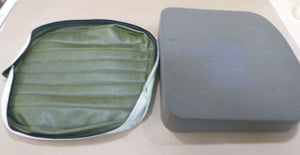 Seat Cushion and Cover, Oshkosh Mdl. P - 2523 - 4 GREEN , 2540 - 01 - 155 - 5896 - Royal Equipment OSHKOSH