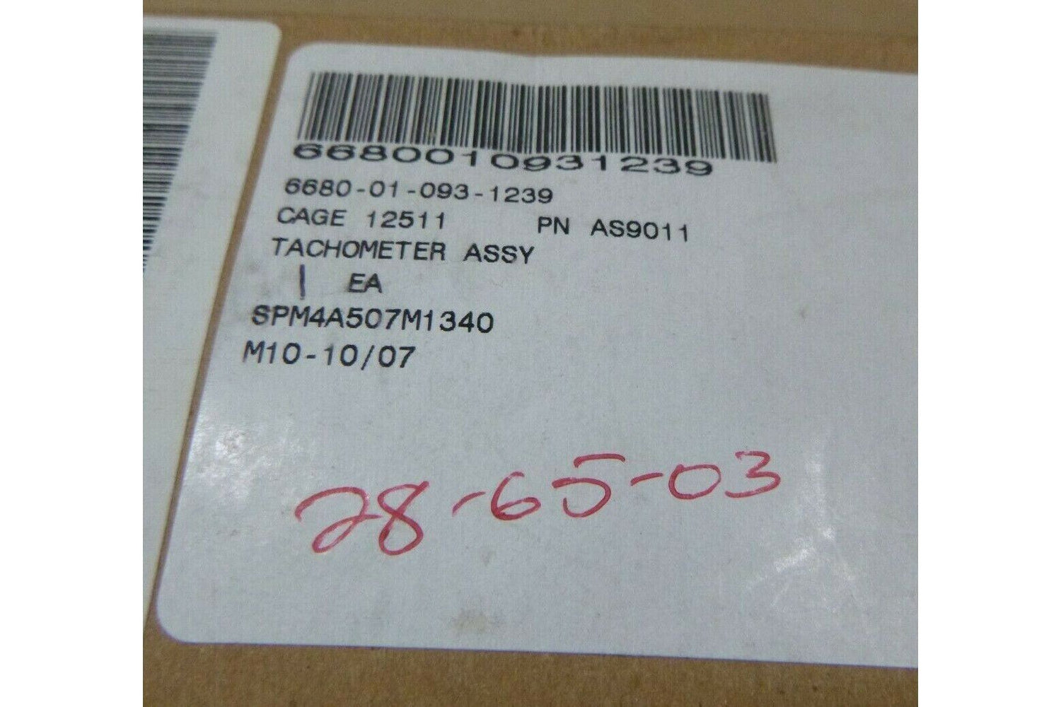 SERVO - TEK S9011 AS9011 SPECIAL TACHOMETER AIRCRAFT MARINE , 6680 - 01 - 093 - 1239 - Royal Equipment SERVO - TEKServo Motors