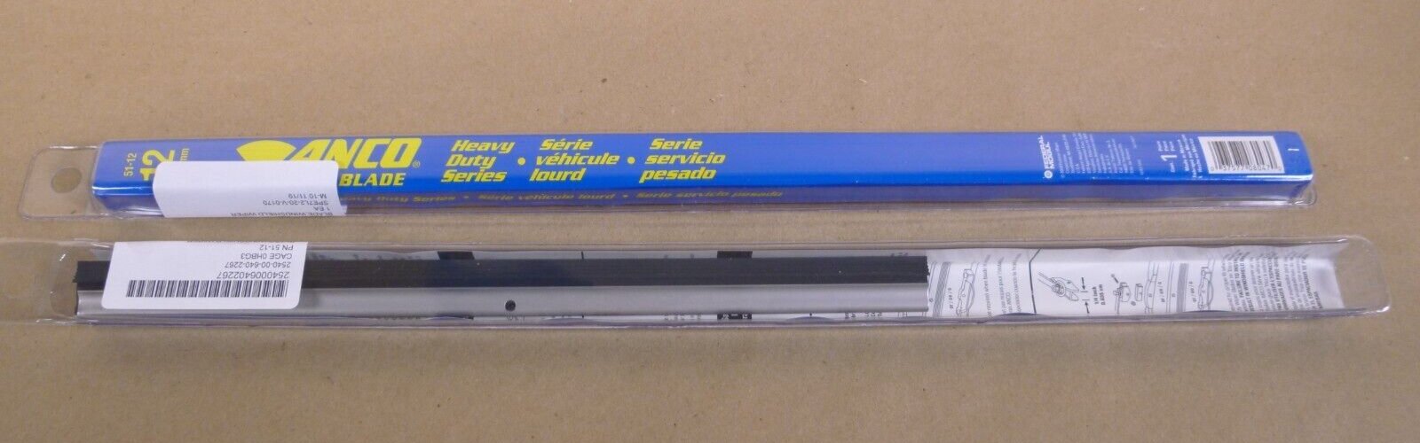 (SET OF 2) 12" WINDSHIELD WIPER BLADE M35A2 M809 M813 M818 M54A2 M109A2 | Genuine M35 Military Truck Parts and M939 Cargo Truck Surplus Parts