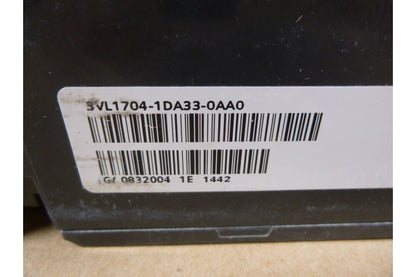 SIEMENS VL160X CIRCUIT BREAKER 40 AMPS 3VL1704-1DA33-0AA0-Z NEW | Electrical MRO Replacement Parts &amp; Components and Commercial Electrical Supplies Company