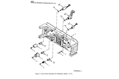 SINCGARS RT-1523 RADIO ROTARY FUNCTIONAL SWITCH A3131812 , 5930-01-376-1999 | Electrical MRO Replacement Parts &amp; Components and Commercial Electrical Supplies Company