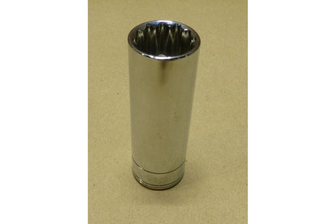 SK Hand Tools 48021 1/2" Dr. 21mm 12pt Deep Metric Chrome Socket - Royal Equipment Royal Equipment