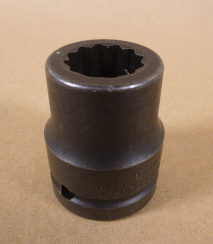 Snap On IMD262A 3/4" Drive 12 - Point SAE 13/16" Flank Drive Shallow Impact Socket - Royal Equipment SNAP ON