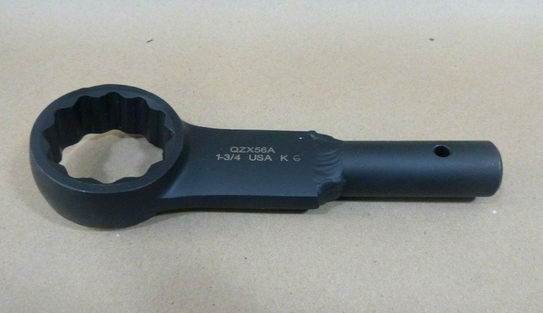 Snap On QZX56A Z-Shank Torque Wrench 1-3/4" Square Drive 12Pt Box End 15° Offset | Industrial MRO Tools and Replacement Industrial Equipment Components