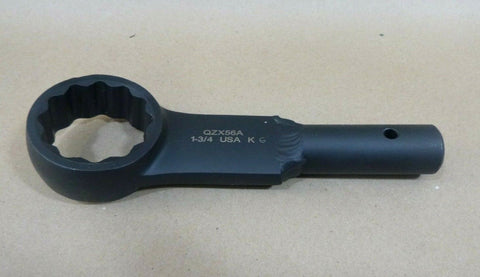 Snap On QZX56A Z - Shank Torque Wrench 1 - 3/4" Square Drive 12Pt Box End 15° Offset - Royal Equipment SNAP ON