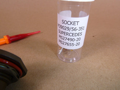 Souriau Circular MIL Spec Connector 6P SZ11 Jam Nut Receptacle MS27468T11B98S | Electrical MRO Replacement Parts &amp; Components and Commercial Electrical Supplies Company
