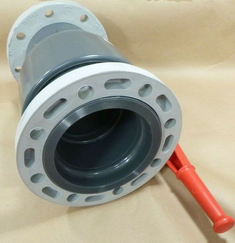 SPEARS 2133 - 060 COMPACT BALL VALVE - FLANGED END STYLE - PVC - 6" 6IN NOMINAL - Royal Equipment SPEARS