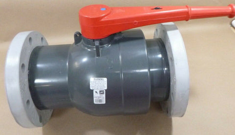 SPEARS 2133 - 060 COMPACT BALL VALVE - FLANGED END STYLE - PVC - 6" 6IN NOMINAL - Royal Equipment SPEARS