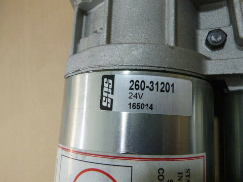 SPS 260 - 31201, 24V 11Tooth Clockwise Rotation Starter Bosch Equal 0001316010 - Royal Equipment SPS