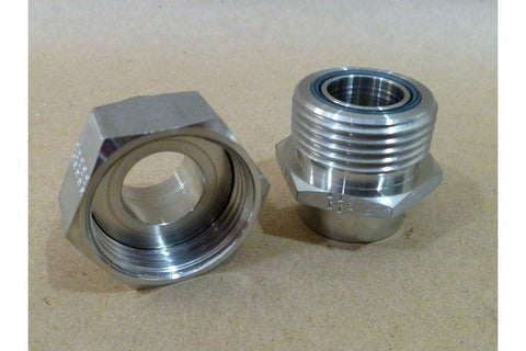 SSP Union Fitting Q503T - 4, Connects Male NPT Thread to Tail Piece 316SS - Royal Equipment Royal Equipment