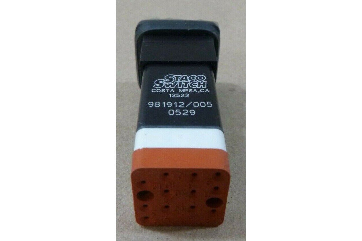 STACO SWITCH A3204105-17 981912 PUSH SWITCH AN/TPQ-36 , 5930-01-432-5080 | Electrical MRO Replacement Parts &amp; Components and Commercial Electrical Supplies Company