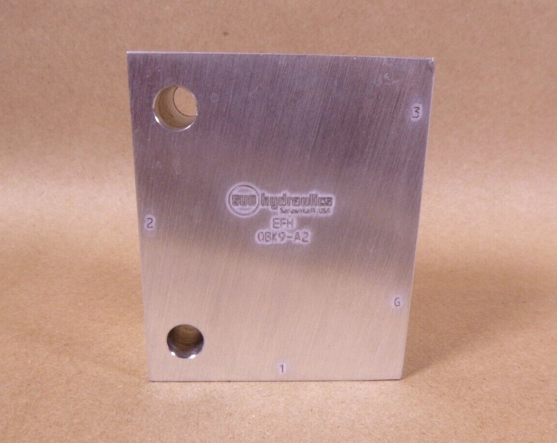 SUN Hydraulics EFH Line Mount Manifold | Industrial MRO Replacement Parts, Manufacturing Machine Parts &amp; Components, Heavy Equipment Parts Supplier