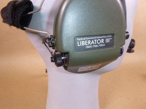 Surplus USGI New TCI Liberator III Tactical Headset System W/ PTT (Push to Talk) - Royal Equipment TACTICAL COMMAND INDUSTRIES