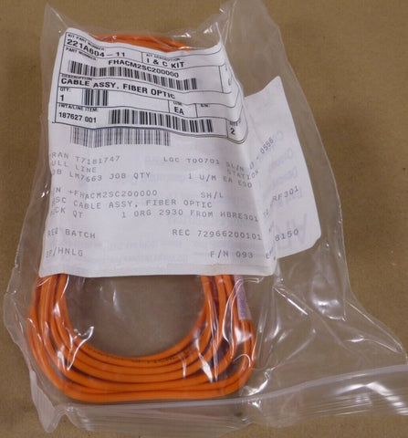 Systran FHACM2SC2000 - 00 Fiber Optic Cable FHACM2S2000 - 0 , 6020 - 01 - 464 - 6288 - Royal Equipment SYSTRAN