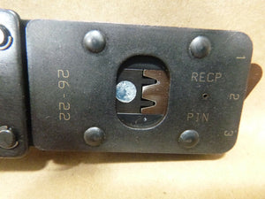 TE Connectivity / AMP 58342 - 1 Hand Crimper Tool Rectangular Contacts S.A.H.T. - Royal Equipment Royal Equipment