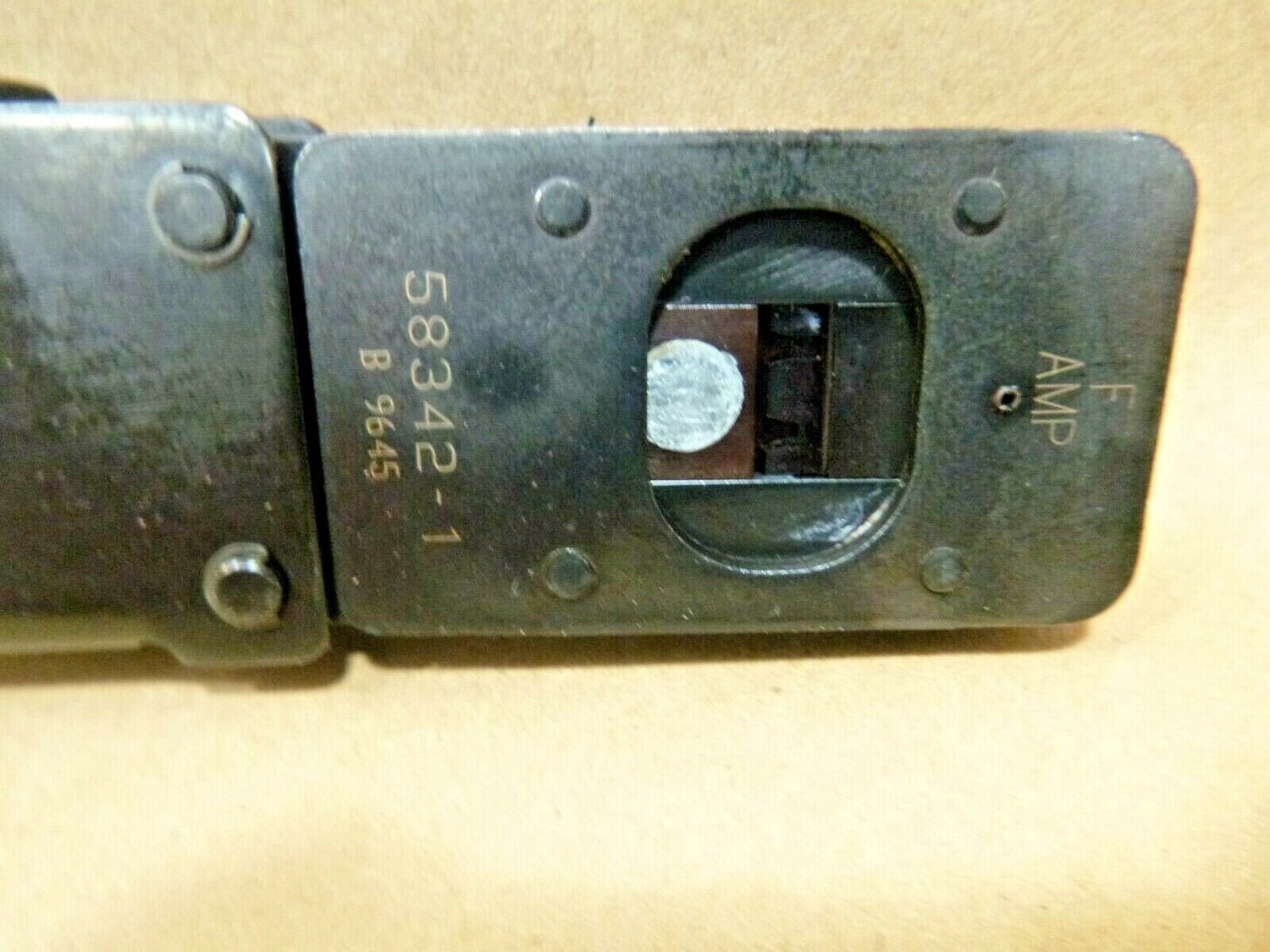 TE Connectivity / AMP 58342-1 Hand Crimper Tool Rectangular Contacts S.A.H.T. | Industrial MRO Tools and Replacement Industrial Equipment Components