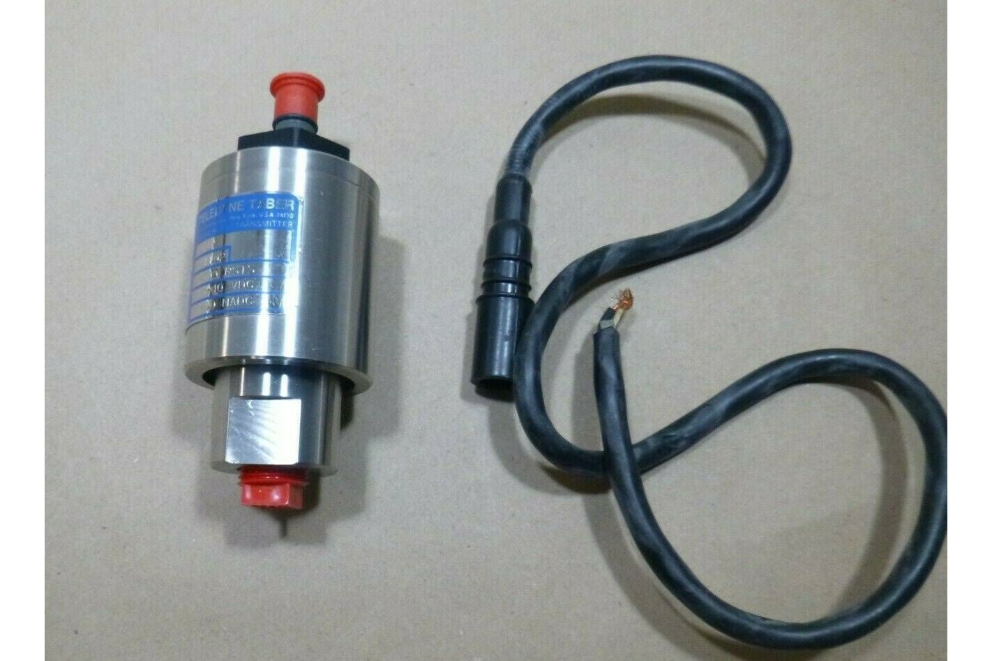 TELEDYNE TABER PRESSURE TRANSMITTER 2002, 0-300 PSIS, 15-40 VDC, 4-20 MADC | Electrical MRO Replacement Parts &amp; Components and Commercial Electrical Supplies Company