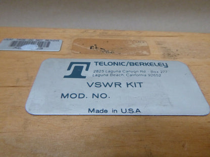 TELONIC BERKELEY VSWR TESTING KIT TRK-53 USA TRB-53 TRM-1 TERMINAL | Industrial MRO Tools and Replacement Industrial Equipment Components