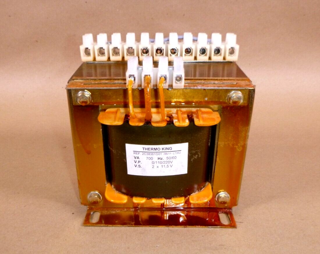Thermo King VM405 Refrigerator 700 VA Transformer 41-3435, SEA BOX SB531.0 | Electrical MRO Replacement Parts &amp; Components and Commercial Electrical Supplies Company