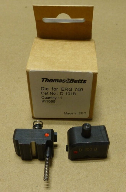 THOMAS &amp; BETTS D-101B DIE FOR ERG740 CRIMPER CRIMP TOOL RSK101 RED | Industrial MRO Tools and Replacement Industrial Equipment Components