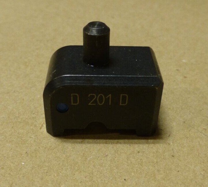THOMAS &amp; BETTS D-201D DIE FOR ERG740 CRIMPER CRIMP TOOL RSK201 BLUE | Industrial MRO Tools and Replacement Industrial Equipment Components