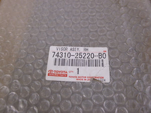 TOYOTA LH RH VISOR OEM 74310 - 25220 - B0 74320 - 25060 - B0 DYNA TOYOACE 2005 - 2010 - Royal Equipment TOYOTA