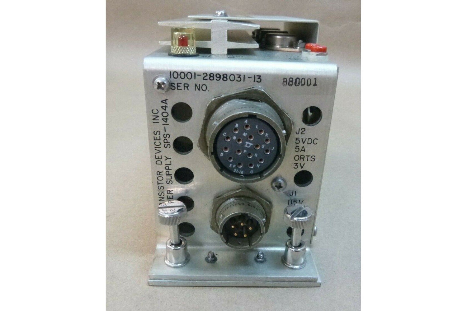 TRANSISTOR DEVICES SPS-1404A POWER SUPPLY 400HZ 5VDC / 115VAC , 6130-01-274-0642 | Industrial MRO Replacement Parts, Manufacturing Machine Parts &amp; Components, Heavy Equipment Parts Supplier