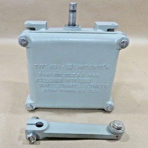 U.S. Navy Limit Switch Type N94-2, Ward Leonard 5930-00-258-4241, 13761-101-1 | Electrical MRO Replacement Parts & Components and Commercial Electrical Supplies Company