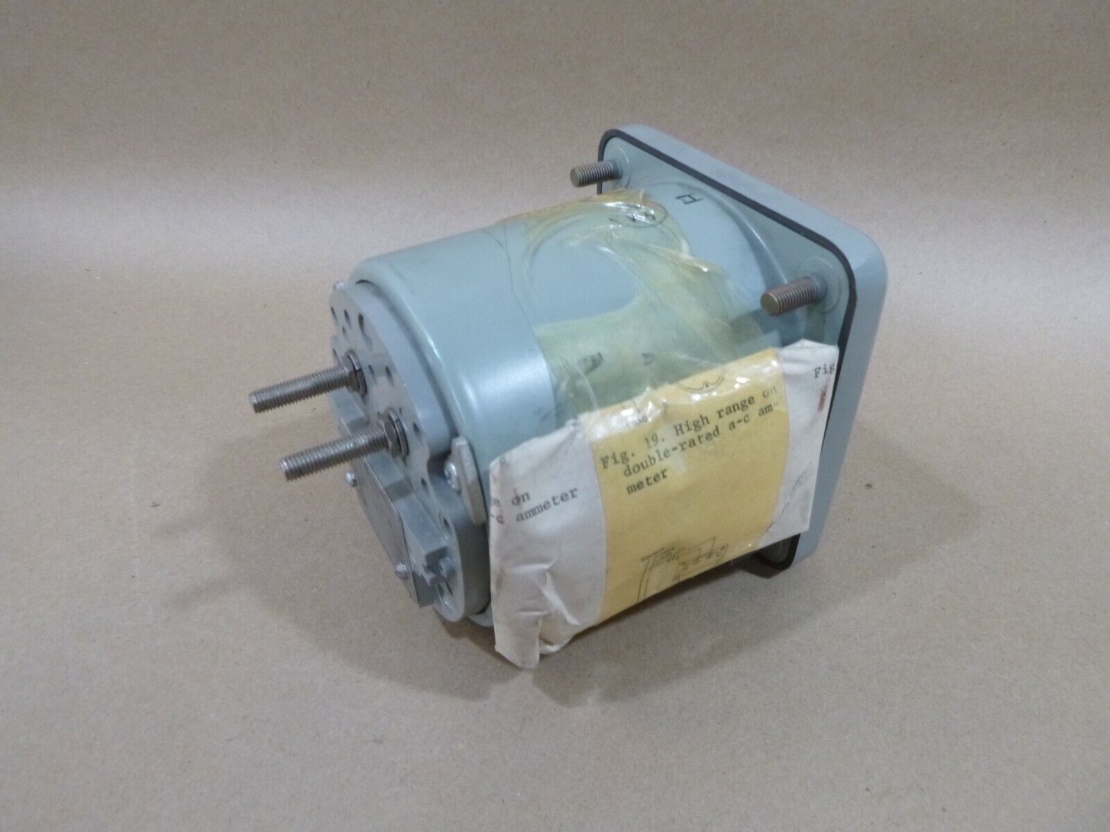 U.S. Navy Tarawa Class General Electric Panel Mount DC Amp Meter MR49W030DCAAH | Electrical MRO Replacement Parts &amp; Components and Commercial Electrical Supplies Company
