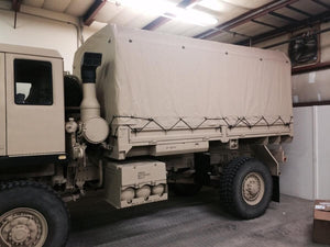 USED LMTV MTV M1078 M1081 M1082 Tan Cargo Cover 12420281 - 015 , 2540 - 01 - 460 - 2337 - Royal Equipment TACOM