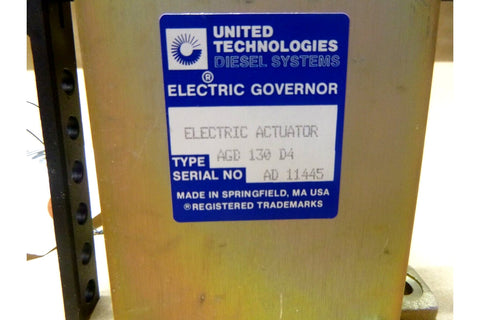 USGI 15, 30 & 60 KW MEP Generators 400 Hz. Electric Governor Actuator 81 - 705 - Royal Equipment UNITED TECHNOLOGIESGenerator Parts & Accessories