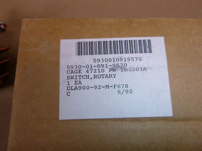 USGI 4 Position 30 Amp 480 Vac 250 Vdc Rotary Switch, Electro Switch Series 103 | Electrical MRO Replacement Parts &amp; Components and Commercial Electrical Supplies Company