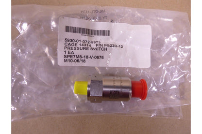 USGI Abrams M-1 Fuel Pressure Switch 12273320, 5930-01-072-9973 | Electrical MRO Replacement Parts &amp; Components and Commercial Electrical Supplies Company