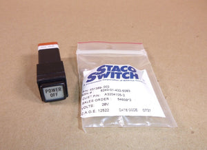 USGI AN/TPQ - 36(V)8 Radar Power Off Switch 631369 - 002 , 6240 - 01 - 432 - 5083 - Royal Equipment STACO SWITCH