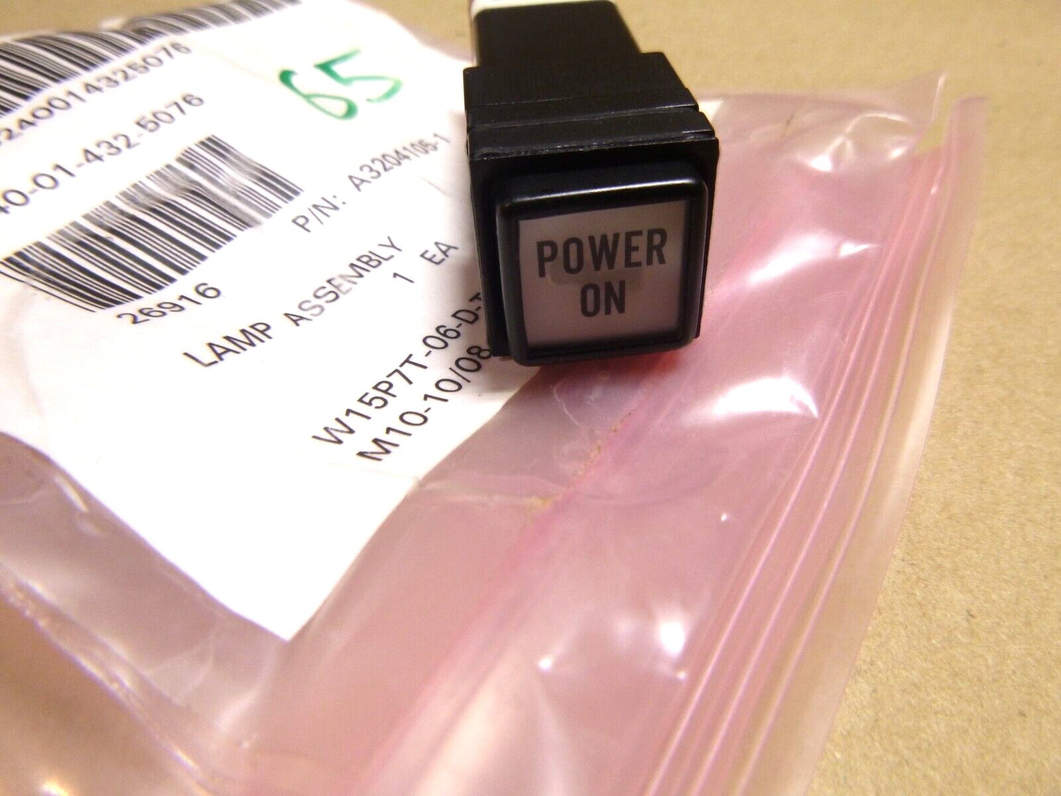 USGI AN/TPQ-36(V)8 Radar Power On Switch 631369-001, 6240-01-432-5076 | Electrical MRO Replacement Parts &amp; Components and Commercial Electrical Supplies Company