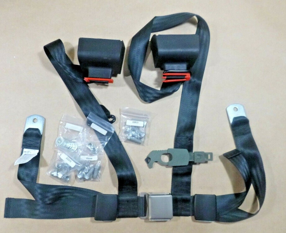 USGI Beams Ind. 4 Point 2 Emergency Locking Retractors 2" Seat Belt Harness USA | Replacement Truck Parts, Trailer Accessories, Automobile Supplies, Car Parts &amp; Accessories