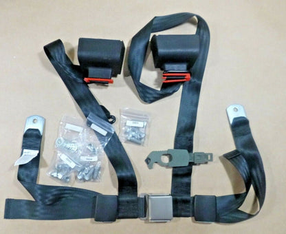 USGI Beams Ind. 4 Point 2 Emergency Locking Retractors 2" Seat Belt Harness USA | Replacement Truck Parts, Trailer Accessories, Automobile Supplies, Car Parts &amp; Accessories