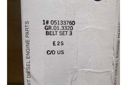 USGI Detroit Diesel (3) Matched V-Belt Set 5133760 | Replacement Truck Parts, Trailer Accessories, Automobile Supplies, Car Parts &amp; Accessories