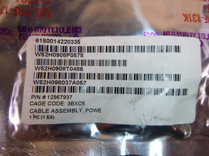 USGI FAASV G801, XM922 Electrical Cable Assembly 12967937, 6150-01-422-0335 | Electrical MRO Replacement Parts &amp; Components and Commercial Electrical Supplies Company