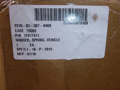 USGI FMTV LMTV MRAP Front Leaf Spring Hanger Bracket 12417411, 2510-01-387-8469 | Genuine FMTV Replacement Parts, LMTV Parts For Sale and Military Surplus Medium Tactical Vehicle Parts &amp; Components