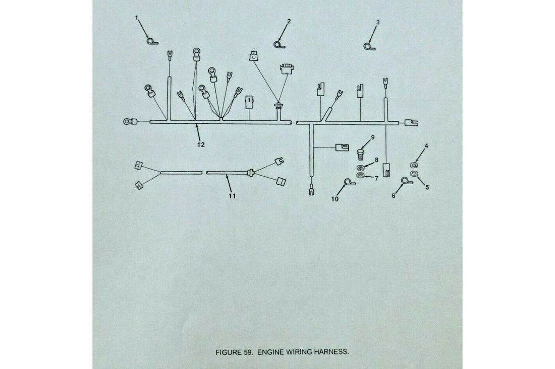 USGI Genuine Cummins 14 liter N14 Engines Wiring Harness 3035120 | Replacement Truck Parts, Trailer Accessories, Automobile Supplies, Car Parts &amp; Accessories