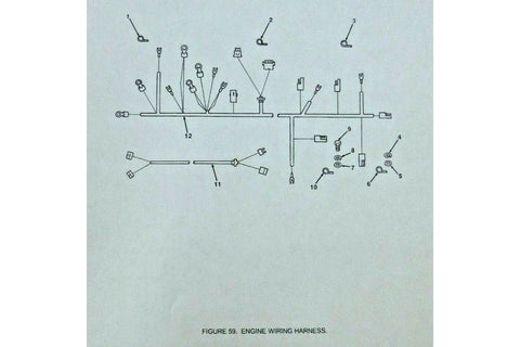 USGI Genuine Cummins 14 liter N14 Engines Wiring Harness 3035120 - Royal Equipment CUMMINS