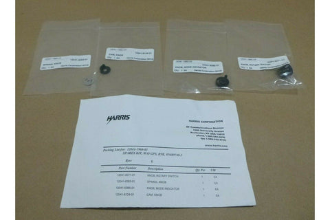 USGI HARRIS 4 - PIECE KNOB KIT FOR AN/PRC AN/PRC - 152 MBITR FALCON SINCGARS RADIO - Royal Equipment Royal Equipment