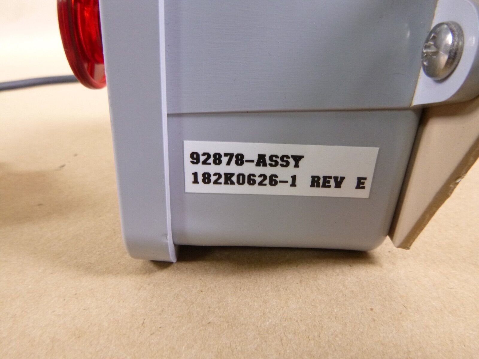USGI HDT Multi-Temperature Refrigerated Container (MTRCS) Emergency Stop Switch | Industrial MRO Replacement Parts, Manufacturing Machine Parts &amp; Components, Heavy Equipment Parts Supplier