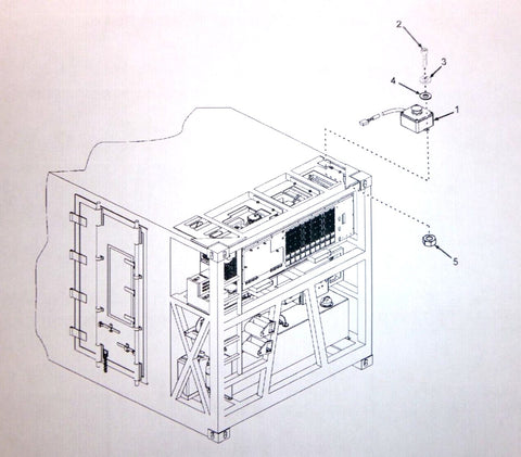 USGI HDT Multi - Temperature Refrigerated Container (MTRCS) Emergency Stop Switch - Royal Equipment HDT