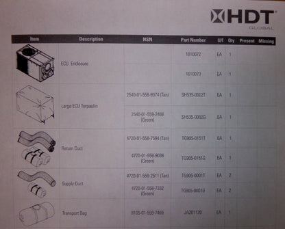 USGI HDT TMSS LARGE 33KW ECU Tan Tarpaulin / Cover SH535-0002T, 2540-01-558-9374 | Industrial MRO Replacement Parts, Manufacturing Machine Parts &amp; Components, Heavy Equipment Parts Supplier