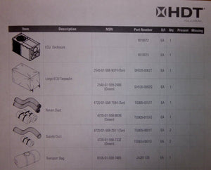 USGI HDT TMSS LARGE 33KW ECU Tan Tarpaulin / Cover SH535 - 0002T, 2540 - 01 - 558 - 9374 - Royal Equipment HDT