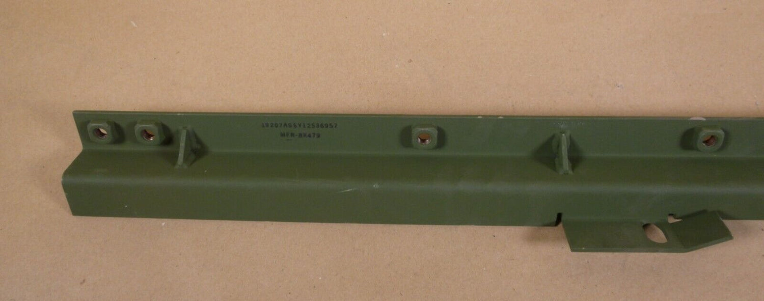 USGI Humvee M1167 ECV Upper Right Door Guide Bracket 12536957 , 2590-01-608-0047 | Genuine HMMWV Replacement Parts and Military Surplus Humvee Parts &amp; Accessories