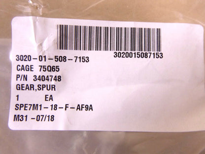 USGI M1070 Heavy Equipment Transporter (HET) Spur Gear 3404748, 3020-01-508-7153 | Replacement Truck Parts, Trailer Accessories, Automobile Supplies, Car Parts &amp; Accessories