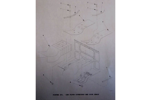 USGI M1078 LMTV Cab Floor Right Molding Running Board 12417486, 2590 - 01 - 493 - 1627 - Royal Equipment US ARMYMolding & Trim